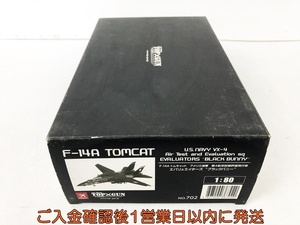 【1円】hogan F-14A トムキャット アメリカ海軍 第4航空試験評価飛行場 エバリュエイターズ ブラックバニー 1/80 検品済 D09-522jy/G4