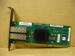 ▽LSI LSI7202XP 2ポート 2Gb/s Fibre Channel HBA PCI-X 中古