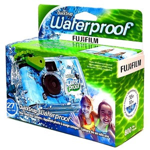 写ルンです水中 27枚撮【1個】Water proof 海外版【即決】使い捨てカメラ レンズ付フィルム★富士フイルム FUJIFILM 0074101014075 新品