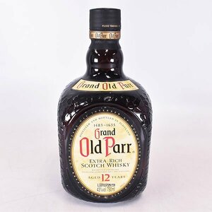 ★オールドパー 12年 エクストラ リッチ 750ml 43% スコッチウイスキー OLD PARR F230063