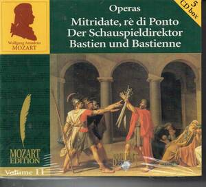 未開封ＣＤＢＯＸ5枚組・モーツァルトＥＤＩＴＯＮ　ＶＯＬＵＭＥ11　ＯＰＥＲＡＳ　送料無料