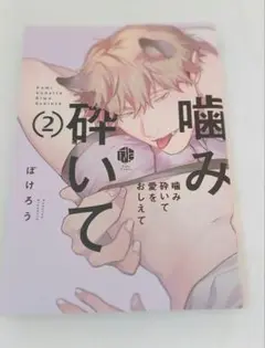 「噛み砕いて愛をおしえて」2巻 ぽけろう　　初版発行　帯無し