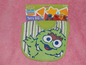 ※Sesame Street bib　セサミストリート　よだれかけ④（アメリカ購入品）※