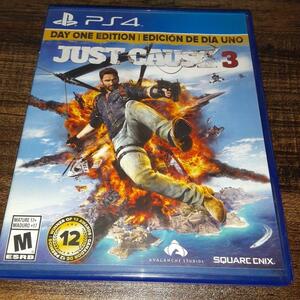 【送料4点まで230円】65【PS4】JUST CAUSE 3 海外版【動作確認済】