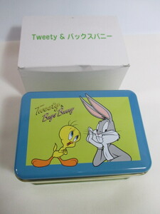 Tweety & バックスバニー　ガラスコップ 2個セット（Mister Donut）