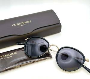 希少【新品】OLIVER PEOPLES MP-2 BK/G 雅 ジョニーデップ　オプテックジャパン期　人気色