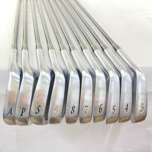 ●【中古品】三浦技研 Miura MC-101 FORGED アイアン10本セット #3-#9.P.A.S FLEX-SR ：