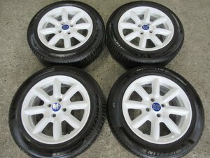 【MINILITE　ヴィッツ・フィット・スイフト】★ENGLAND・MINILITEカスタムset◆【ホワイト塗装】175/65R15ミシュランバランス済・大特価♪