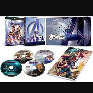 新品 アベンジャーズ/エンドゲーム 4K UHD MovieNEXプレミアムBOX [4K ULTRA HD+3D+ブルーレイ+デジタルコピー+MovieNEXワールド] Blu-ray