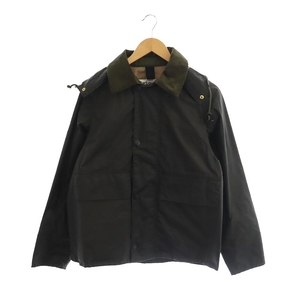 未使用品 バブアー Barbour マーガレットハウエル MARGARET HOWELL 20SS SPEY ワックスド ジャケット フード XS カーキ