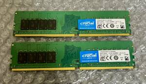 【DDR4メモリ】Crucial CT8G4DFD8213.C16FAR2 DDR4-2133 16GB (8GB ×2枚セット)
