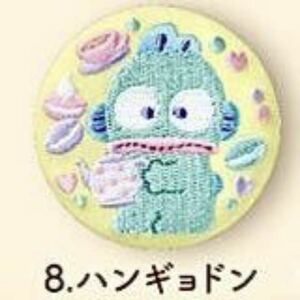 サンリオキャラクターズ 刺缶バッジ Biscuit2 サンリオ ビスケット ビスケット2 ハンギョドン 缶バッジ バッジ