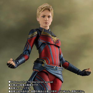 【新品未開封】フィギュアーツ　キャプテン・マーベル（アベンジャーズ／エンドゲーム）S.H.Figuartsプレミアムバンダイ　輸送箱貼跡無し