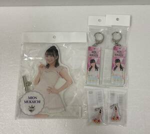 まとめ売り AKB48 向井地美音 アクリルスタンド　ミニチャーム　スティックアクリルキーホルダー　グッズ　セット