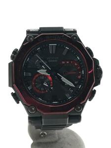 CASIO◆ソーラー腕時計_G-SHOCK/アナログ/-/BLK/BLK