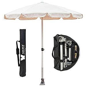 2.3M Aluminum Parasol, Wall-mounted Parasol, Portable Garden Umbrella, Used For Beach, Fishing, Courtyard, Self-driving Camping,