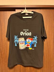 送料無料 沖縄限定 ドンキホーテ オリオンTシャツ XLサイズ ドンペン ORION オリオンビール ドンキ ブラック 未使用 未着用