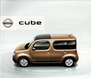 ■　日産　キューブ　カタログ+OP　2010年11月　CUBE