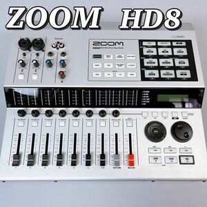 ZOOM HD8 / ズーム　ハードディスク レコーディングスタジオ　ソフトケース付き　