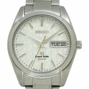 値下げ GRAND SEIKO グランドセイコー SBGT033 Quartz 40th Limited 500 Watch シルバー クオーツ J5917