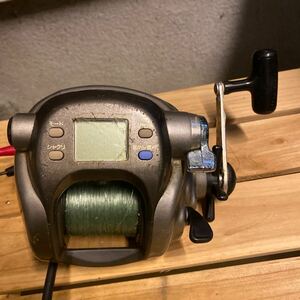 ☆1円スタート動作不明☆Daiwa☆ダイワ☆電動リール☆600W☆SUPER TANACOM-S☆ジャンク品