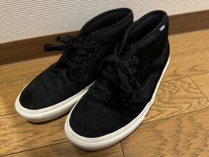 VANS　バンズ　ハイカットスニーカー　26㌢　ブラック