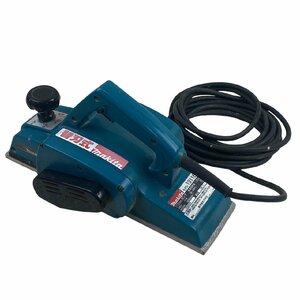 USED makita マキタ 110mm カンナ モデル 1911B 動作確認済 電気カンナ 100Ｖ 1050Ｗ 本体のみ 大工道具 木材加工 電動 工具 替刃式 研磨