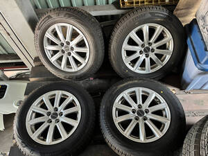 ★BRIDGESTONE★ BLIZZAK VRX2 195/65R15 91Q 5穴 スタッドレス 中古タイヤ バリ山　4本セット