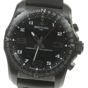 ブライトリング BREITLING VB5010 コックピットB50 ナイトミッション クォーツ メンズ 美品 _845930