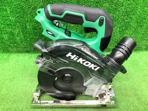 中古美品 HiKOKI ハイコーキ 36V 125mm コードレス集じん丸のこ C3605DYC(NN) ※バッテリ・充電器別売 ※23年12月製造