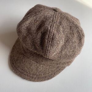 【傑作】RRL “Nep Tweed Work Cap” ネップ ツイード ウール キャスケット ワーク キャップ 帽子 Ralph Lauren ヴィンテージ