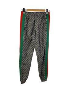 GUCCI◆19SS/PANTALONE JOGGING NYLON GG/ボトム/XS/ナイロン/BEG/モノグラム