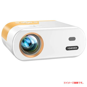 C9306YO ◆1030_5凹【アウトレット品】ホームプロジェクター YOWHICK DP02B 1080Pネイティブ解像度 4K対応家電 AV機器 未使用