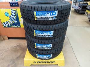 ☆ダンロップ ウインターマックス WM02 195/65R15 スタッドレス タイヤ 15インチ 国内 2022年製造 正規品 4本 未使用 WINTER MAXX STUDLESS