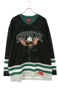 シュプリーム 長袖カットソー Gremlins Hockey Jersey サイズ:XXL グレムリンホッケージャージ長袖カットソー 中古 SB01