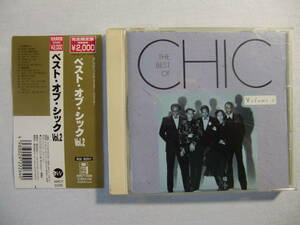 THE BEST OF CHIC Vol.2 　　ザ・ベスト・オブ・シック Vol.2 - Nile Rodgers - Bernard Edwards - 帯付！