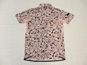 オークリー　ＳＫＵＬＬ　ＡＵＲＯＲＡ　ＣＡＬＬＩＧＲＡＰＨＩＣ　ＳＨＩＲＴＳ　ＦＯＡ４０2４８１　(ＰＩＮＫ ＰＲＩＮＴ)　Ｌ