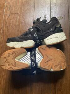 【used/黒/27.5cm】adidas×Reebok INSTAPUMP FURY BOOST/スニーカー/アディダス/リーボック/インスタポンプフューリー