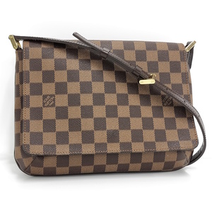 LOUIS VUITTON ミュゼットタンゴ ショート ショルダーバッグ ダミエ エベヌ N51255