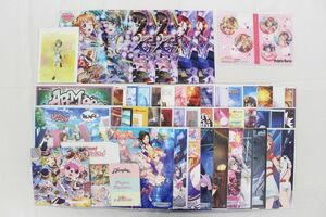 P00】ラブライブ バンドリ 他 クリアファイル カードファイル 他 まとめ大量グッズセット品