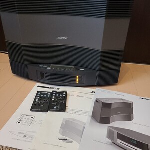 希少 BOSE Acoustic Wave music system II / ボーズ アコースティック・ウェブ・ミュージックシステム CDチェンジャーセット リモコン付き