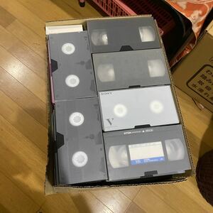 カセットテープ TDK SONY VHS ビデオテープ ソニー まとめ　使用済み　録画済み