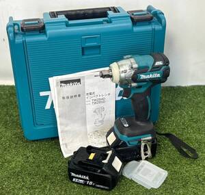 動画有り/バッテリ二個付き ★makita マキタ 充電式インパクトレンチ TW285D/BL1830/BL1860 領収OK h0120-1-7b