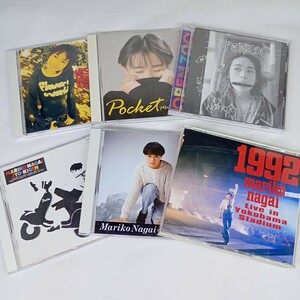 【送料無料 中古アルバムCD6枚セット】永井真理子 Mariko Nagai/TOBIKIRI/ OPEN ZOO/ POCKET/KISS ME KISS ME/ 上機嫌/1992 邦楽 J-POP