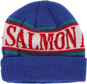 Salmon Arms Jacquard Toque Beanie Blue ビーニー