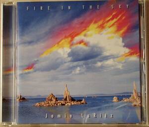 Jamie LaRitz/ジェミー・ラリッツ＜＜Fire In The Sky/ファイア・イン・ザ・スカイ＞＞サンプル盤　ギターインスト 帯付 国内盤　 