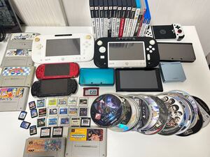 Nintendo SONY Wii PSP 3DS DS ゲームソフト97枚大量セット　ジャンク品扱い