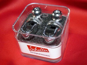 【国内正規品】★Schaller／S-Locks ストラップ・ロックピン/CH クローム◆大切な楽器を守る!シャーラー ロック エンドピン サイズ選択可◎