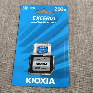 未開封品　KIOXIA microSD 256GB UHS-I Class10 (最大読出速度100MB/s) KLMEA256G