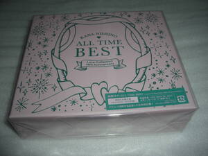 ◆西野カナ ALL TIME BEST Love Collection 15th Anniversary (初回限定盤) (CD4枚組+DVD)■クリアファイル【「パッ」絵柄】■ [新品]